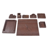 ست لوازم اداری رومیزی طرح پوست ماری کد 410