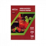کاغذ فتوگلاسه 200 گرم ضد آب مگا سایزA4