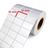 لیبل PVC سایز 10x30 میلی متر