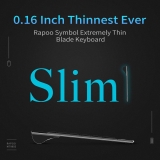 ست ماوس و کیبورد بی سیم رپو مدل 9900M