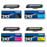 کیت کارتریج تونر لیزری 4 رنگ برادر مدل TN-243