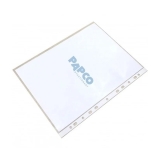 پوشه کیسه ای سوپر سایز A4 پاپکو بسته 100 عددی