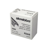 سوزن منگنه اسکربا لوپ R24/6 بسته 5000 عددی