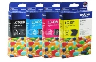 کیت کارتریج جوهرافشان 4 رنگ برادر مدل LC40