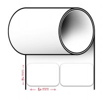  لیبل پرینتر سایز 40 * 20 (دو ردیفه)