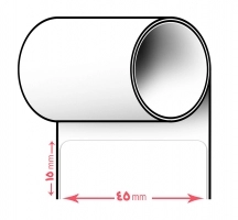  لیبل پرینتر سایز 45 * 15 (یک ردیفه)