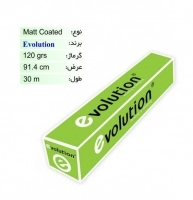 رول کوتد 120 گرم عرض 91.4 - Evolution