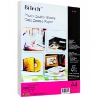 کاغذ فتوگلاسه بایتک سایز A4 وزن 115 گرم 100 برگ