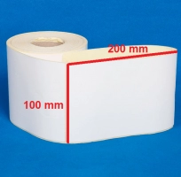 لیبل کاغذی سایز 200*100 میلی متر