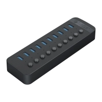 هاب 10 پورت کلیددار USB3.0 اوریکو مدل CT2U3-10AB