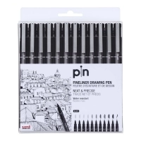 راپید یکبار مصرف یونی بال مدل fineliner raphid مجموعه 12 عددی