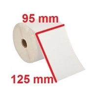 لیبل PVC سایز 95x125 میلی متر