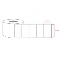 لیبل PVC تک ردیفه سایز 20x40 میلی متر