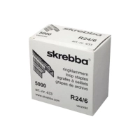 سوزن منگنه اسکربا لوپ R24/6 بسته 5000 عددی