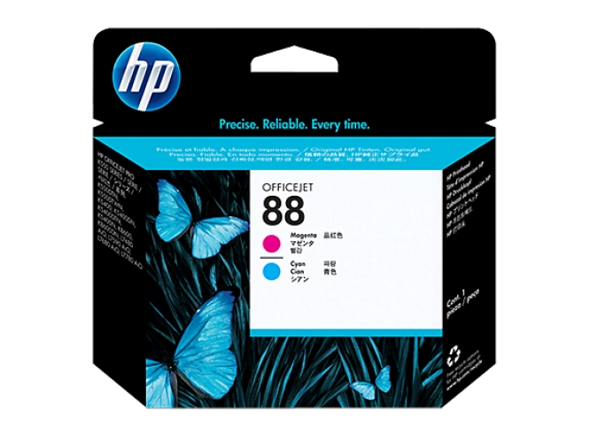 هد پلاتر اچ پی قرمز و آبی 88