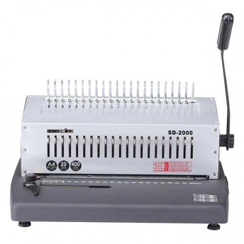 دستگاه صحافی پلاستیکی SD-2000 دستگاه صحافی پلاستیکی SD-2000