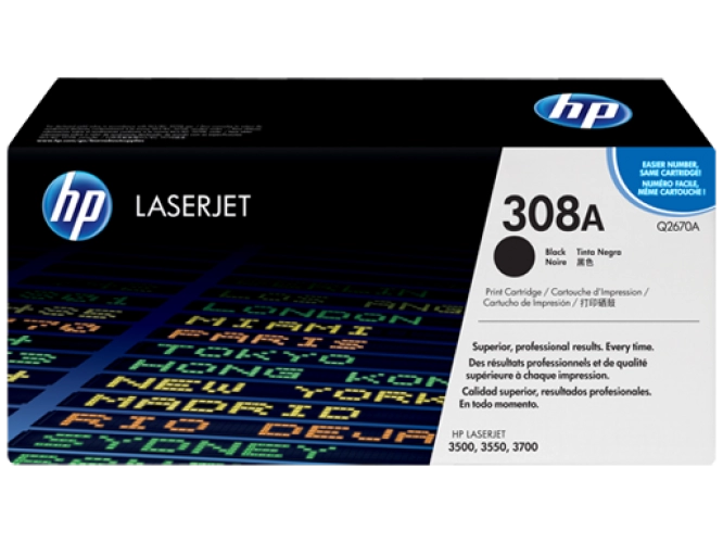 کارتریج لیزری مشکی اچ پی مدل 308A کارتریج لیزری مشکی اچ پی مدل 308A