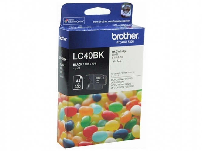 کارتریج جوهرافشان مشکی برادر مدل LC40BK کارتریج جوهرافشان مشکی برادر مدل LC40BK