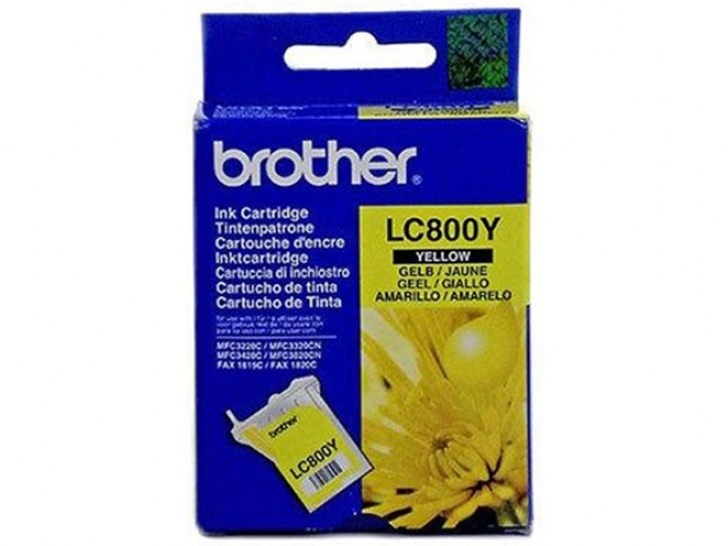 کارتریج جوهرافشان زرد برادر مدل LC800Y