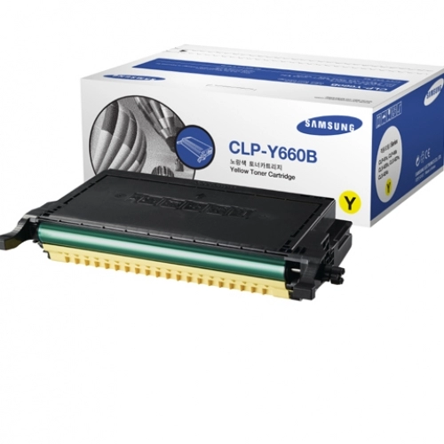 کارتریج لیزری زرد سامسونگ مدل CLP-Y660B کارتریج لیزری زرد سامسونگ مدل CLP-Y660B