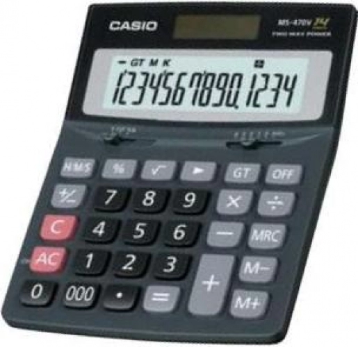 ماشین حساب MS-470V کاسیو ماشین حساب MS-470V کاسیو