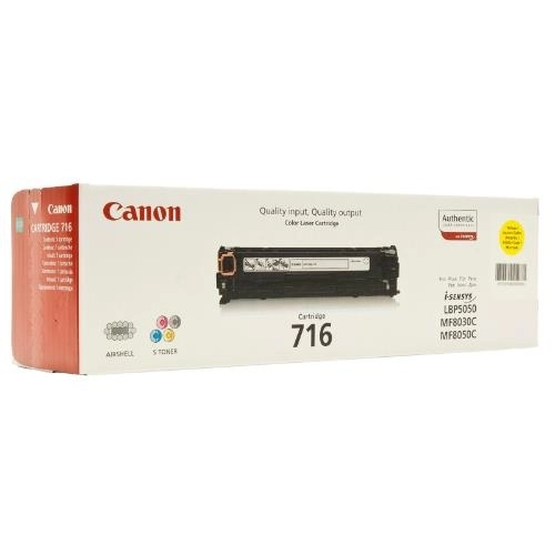 کارتریج تونر لیزری زرد کانن مدل 716