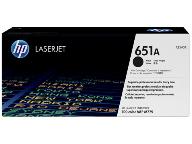 کارتریج تونر لیزری مشکی اچ پی مدل 651A کارتریج تونر لیزری مشکی اچ پی مدل 651A