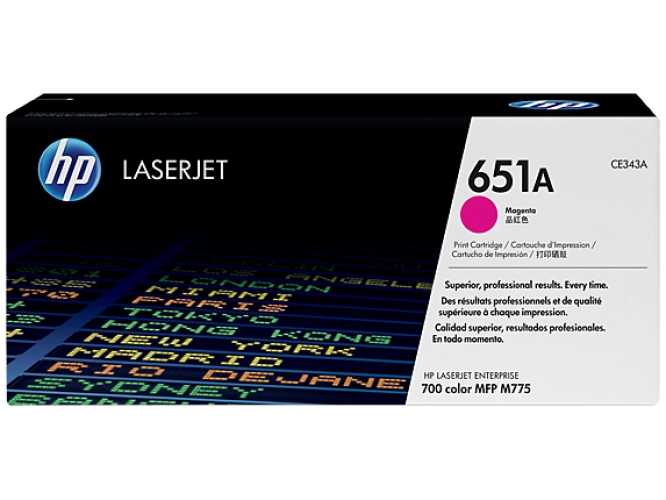کارتریج تونر لیزری قرمز اچ پی مدل 651A کارتریج تونر لیزری قرمز اچ پی مدل 651A