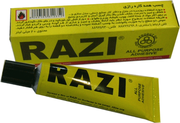چسب همه کاره رازی 20 میلی لیتر
