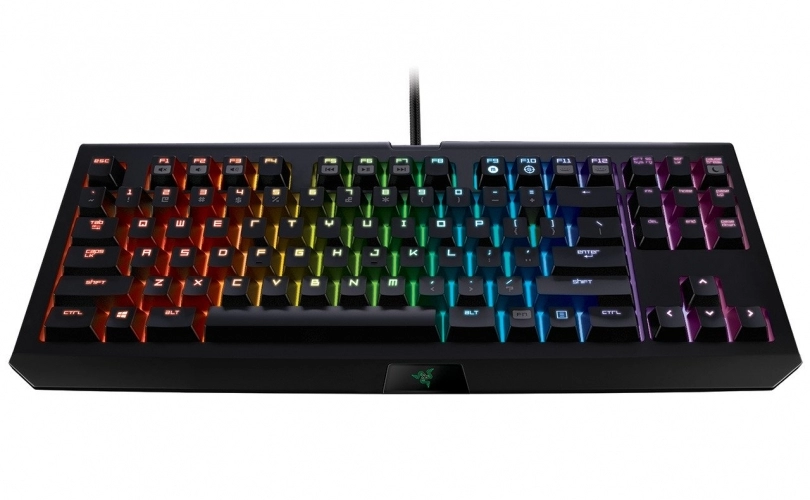کیبورد مخصوص بازی ریزر مدل BlackWidow Chroma Tournament Edition کیبورد مخصوص بازی ریزر مدل BlackWidow Chroma Tournament Edition