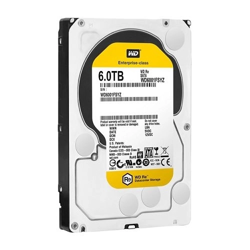 هارد دیسک اینترنالWD6001FSYZ وسترن دیجیتال سری RE-ظرفیت 6 ترابایت هارد دیسک اینترنالWD6001FSYZ وسترن دیجیتال سری RE-ظرفیت 6 ترابایت