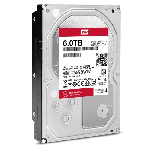 هارددیسک اینترنال WD6002FFSX وسترن دیجیتال سری Red Edition Pro _ظرفیت 6 ترابایت هارددیسک اینترنال WD6002FFSX وسترن دیجیتال سری Red Edition Pro _ظرفیت 6 ترابایت