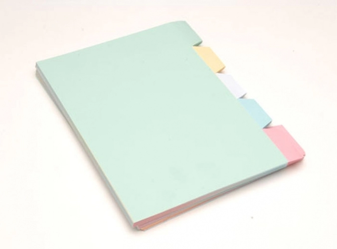 دیوایدر مقوایی 100 برگ