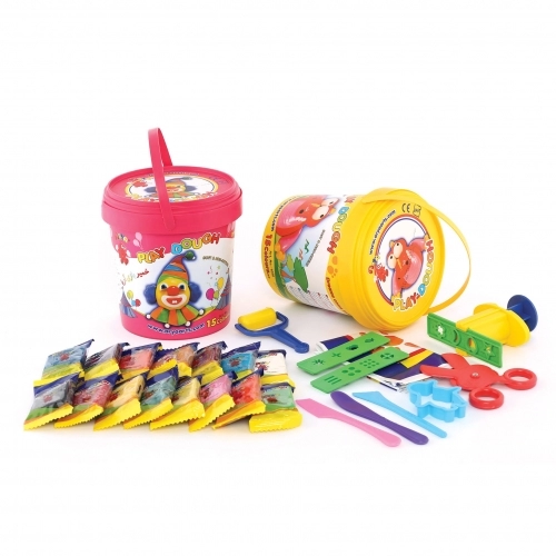 خمیربازی سطلی 15رنگ پلمپ دار آریا خمیربازی سطلی 15رنگ پلمپ دار آریا