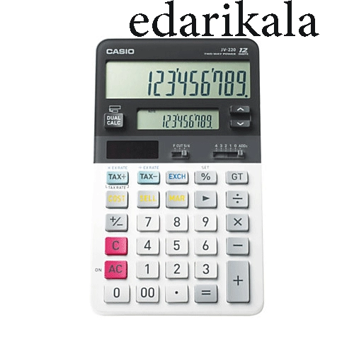ماشین حساب JV-220 کاسیو ماشین حساب JV-220 کاسیو