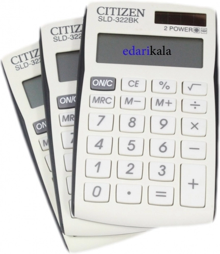 ماشین حسابSLD-322BK سیتیزن ماشین حسابSLD-322BK سیتیزن