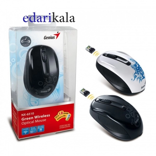 ماوس بی سیم NX-6510 Tattoo جنیوس ماوس بی سیم NX-6510 Tattoo جنیوس