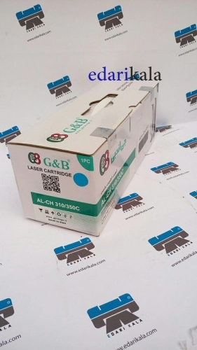 کارتریج تونر آبی AL-CH310-350C جی اند بی کارتریج تونر آبی AL-CH310-350C جی اند بی