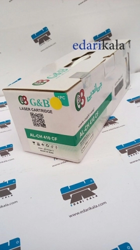 کارتریج تونر زردAL-CH410CF جی اند بی کارتریج تونر زردAL-CH410CF جی اند بی