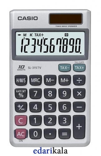 ماشین حساب SL-315TV کاسیو ماشین حساب SL-315TV کاسیو