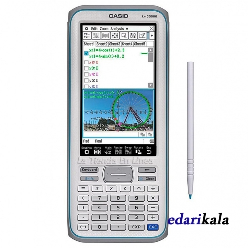 ماشین حساب مدل FX-CG500 کاسیو ماشین حساب مدل FX-CG500 کاسیو