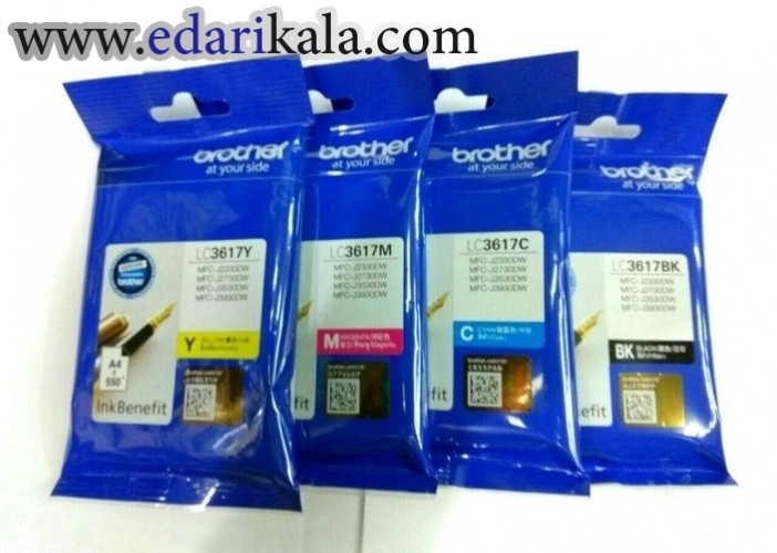 کیت کارتریج جوهر افشان LC3617 برادر