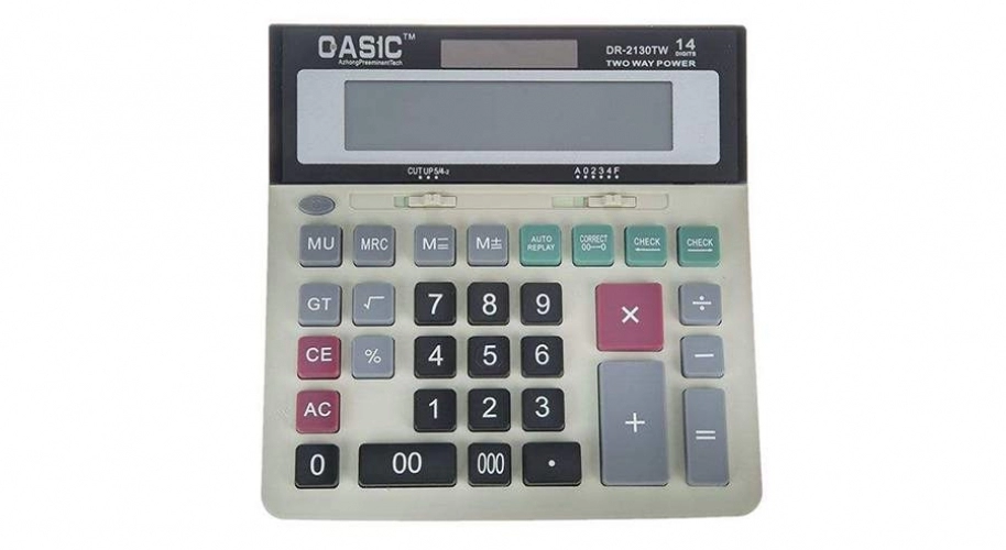 ماشین حساب کاسیک مدل DR-2130TW ماشین حساب کاسیک مدل DR-2130TW