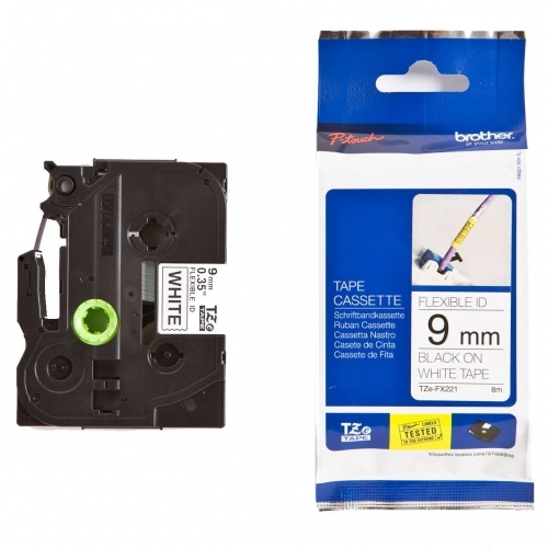 برچسب پرینتر لیبل زن برادر مدل TZe-FX221 برچسب پرینتر لیبل زن برادر مدل TZe-FX221