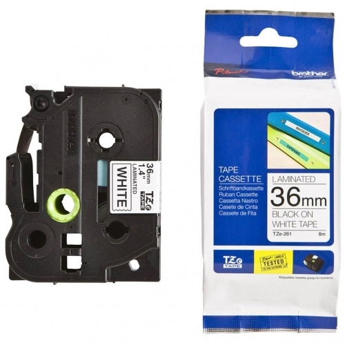 برچسب پرینتر لیبل زن برادر مدل Tze-261 برچسب پرینتر لیبل زن برادر مدل Tze-261