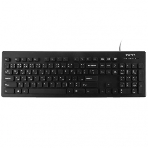 کیبورد تسکو مدل TK8022 با حروف فارسی کیبورد تسکو مدل TK8022 با حروف فارسی