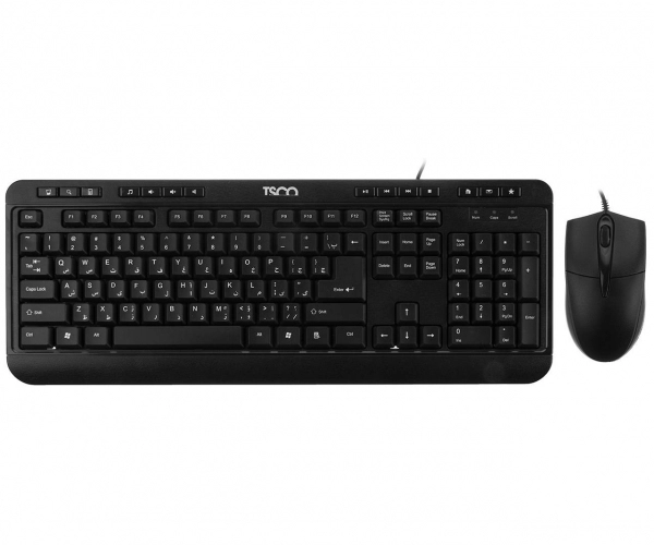 کیبورد و ماوس تسکو مدل TKM 8052 با حروف فارسی