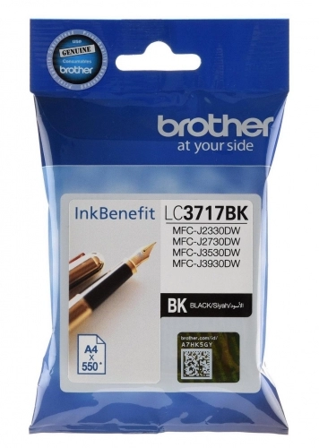 کارتریج جوهرافشان مشکی برادر مدل LC3717 کارتریج جوهرافشان مشکی برادر مدل LC3717