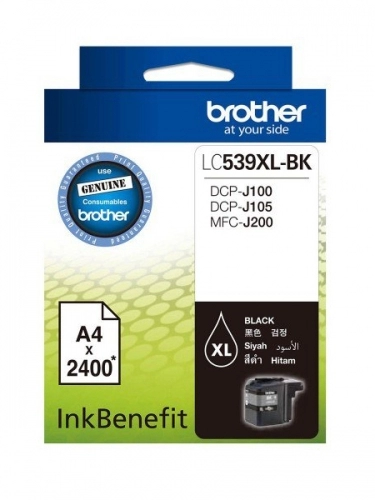 کارتریج جوهرافشان مشکی برادر مدل LC539XLBK