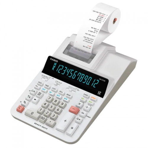 ماشین حساب با چاپگر کاسیو مدل DR-270R ماشین حساب با چاپگر کاسیو مدل DR-270R